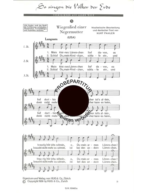 So singen die Völker der Erde 5